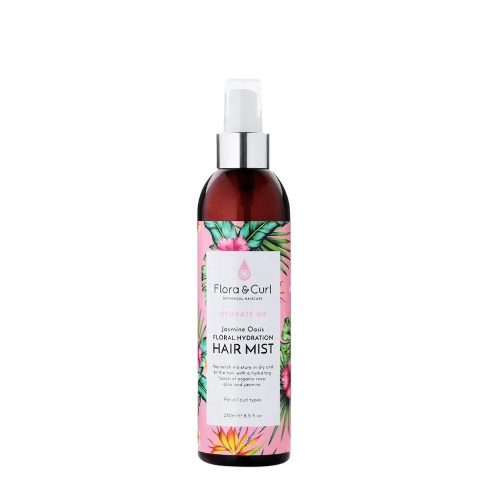 Flora and Curl Jasmine Oasis Hydrating Hair Mist 250ml Flora and Curl Jasmine Oasis Hydrating Hair Mist 250ml